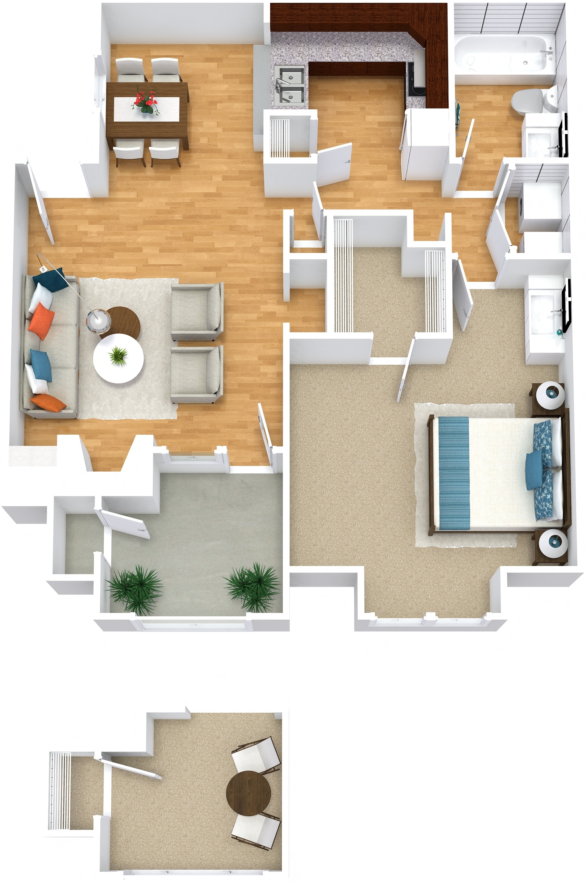Keystone at Castle Hills Apartments, Carrollton, Texas A4